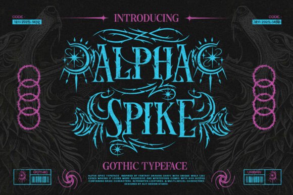 Alpha Spike: Unleashing Neo-Gothic Power in Modern Design