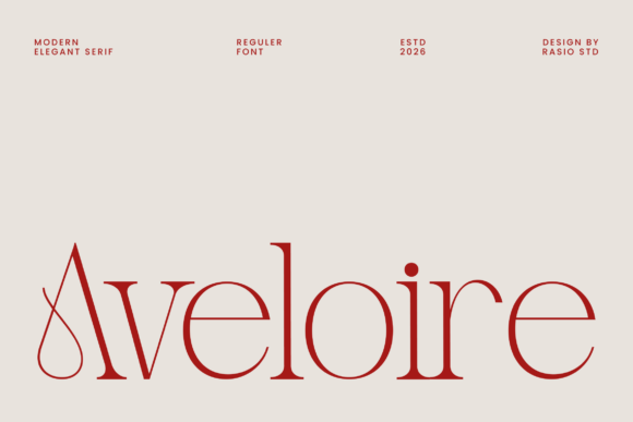 Aveloire: Defining Modern Elegance in Typography