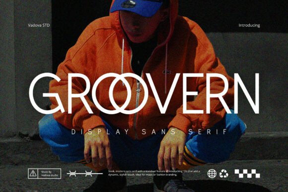 Groovern: The Dynamic Font for Modern Branding