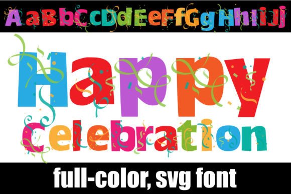 Happy Celebration: A Vibrant Font for Dynamic Designs