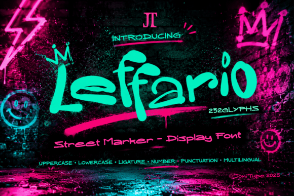 Leffario: Capturing Urban Energy in Graphic Design