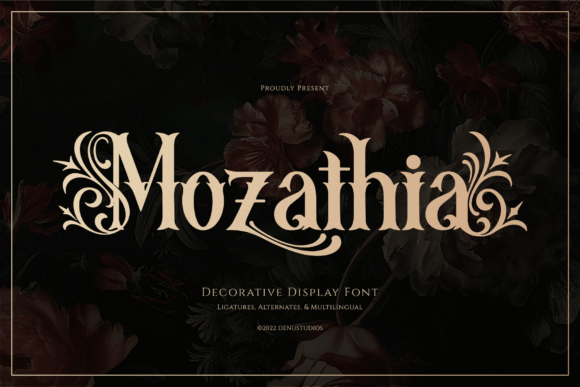 Mozathia: Baroque Opulence for Dark Romance Branding