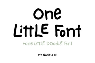 One Little Font: Big Personality for Modern Design
