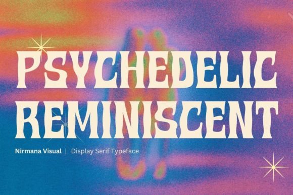 Psychedelic Reminiscent: A Font for Bold Visual Statements