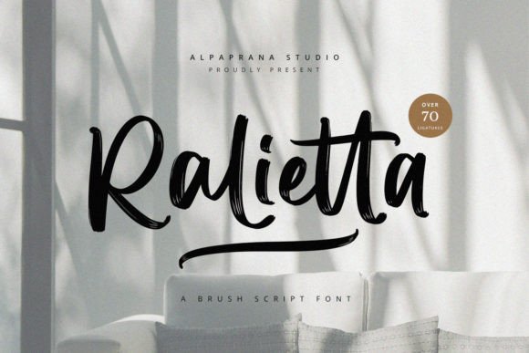 Ralietta: Elevating Modern Design with Brush Script Elegance