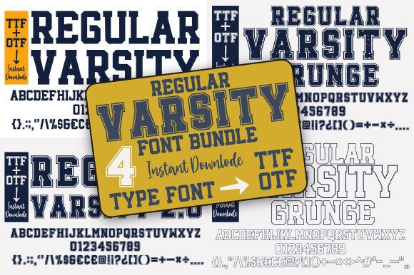 Regular Varsity: A Dynamic Font for Impactful Design