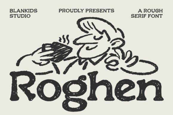 Roghen: The Bold Serif for Authentic Branding