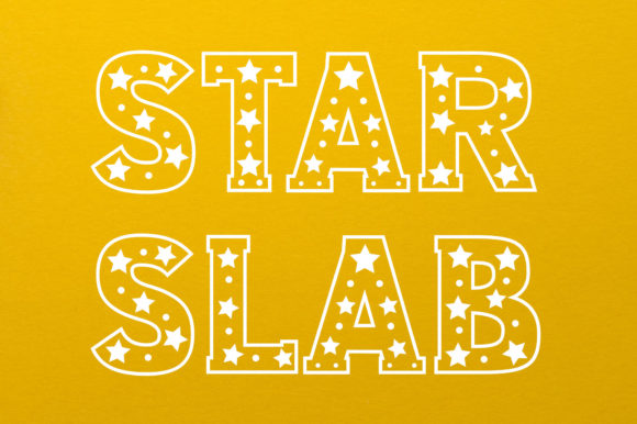 Star Slab: Bold Typography for Stellar Designs