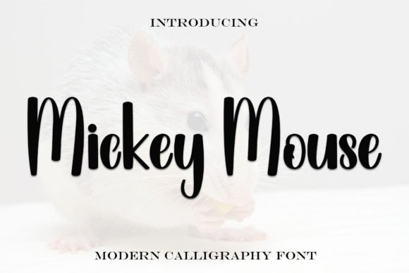 The Bold, Playful Spirit of Mickey Mouse in Design